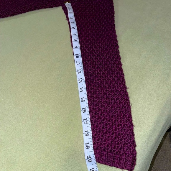 Hand Knit Merino Wool Cardigan - Picture 9 of 10